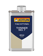 Jotun fortynner nr 7 i 0,5 L flaske set forfra