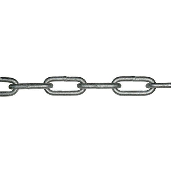 SeaTec, Langleddet kæde, galvaniseret, Ø10mm, 10m, DIN 763