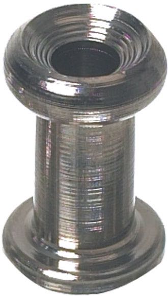 Dachknopf Chrom 16,5 mm, 10 Stück