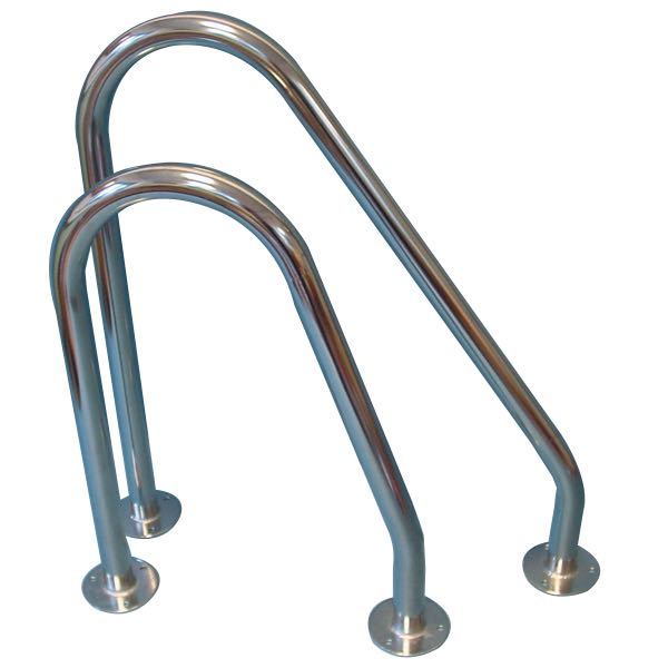 Haifischflosse 25mm h=450 b=320 rf, Edelstahl AISI 316 - 1 stk.