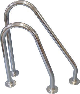 Haifischflosse 25mm h=500 b=320 Edelstahl AISI 316 - 1 stk.