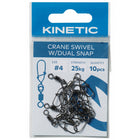 Kinetic Crane svirvel med hægte, 8 stk pakket sammen