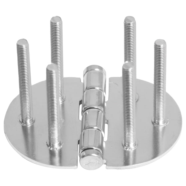 Roca, Scharnier RF mit festen M6-Schrauben 60x85mm, umgekehrt, AISI 316