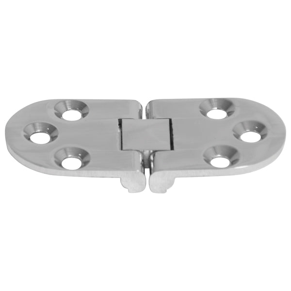 Roca, Tischscharnier 180º, Messing verchromt, 71 x 30 mm