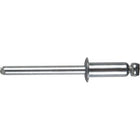 Marifix Popnitte monel 6.4 x 12mm pakket i 4 stk, viser produktet set fra siden.