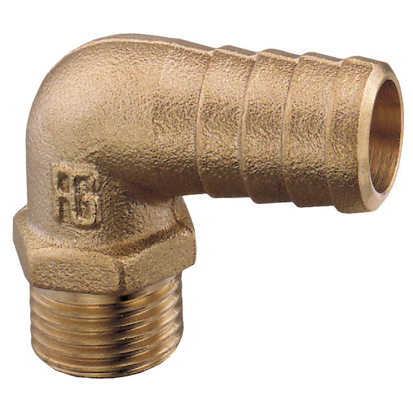 Guidi Slangestuds  90° ind 1/2" x 16 mm