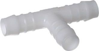 Kunststoff-T-Stück 13mm, benzin- und dieselbeständig, 6-25 mm Schlauchanschluss