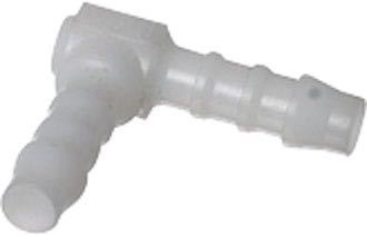 Kunststoffwinkel 6mm für Schläuche 6-25mm