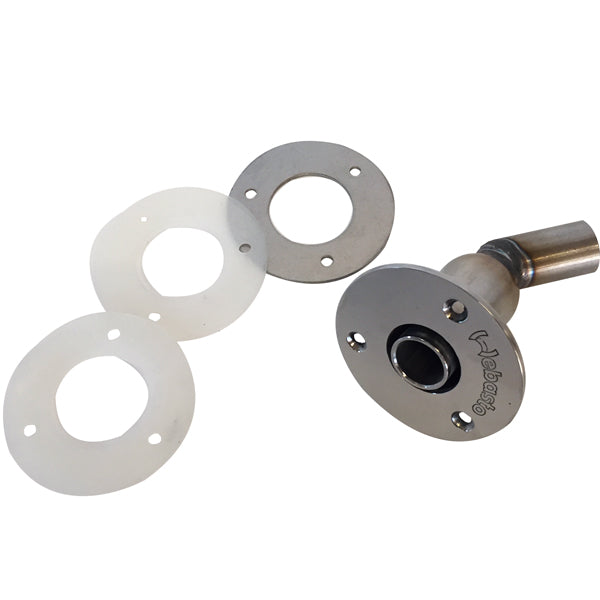 Webasto, Rumpfdurchbruch 45°, Ø24mm