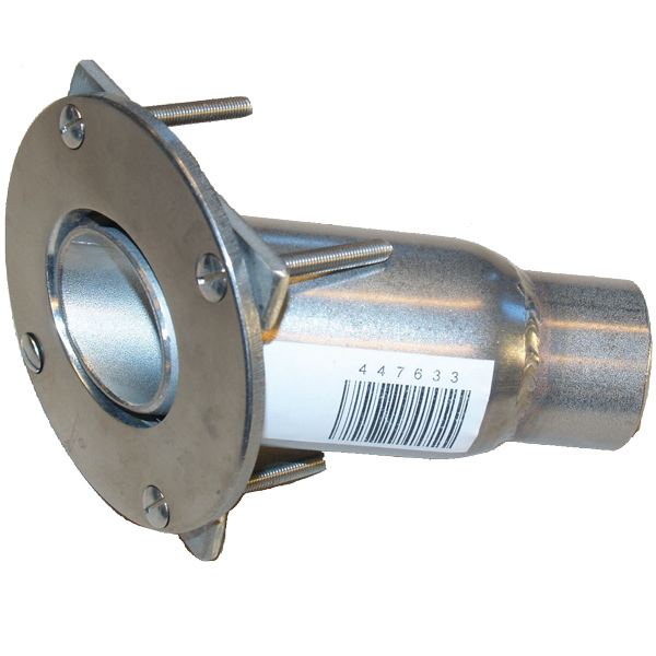 Webasto, abgewinkelte Rumpfdurchführung Ø22mm Anschluss