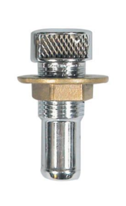 Foresti, Tankentlüftung, Messing verchromt, 16 mm