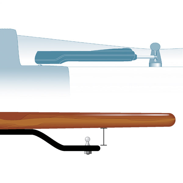 Simrad, Pinnenhalter für Pinnenpilot, 60 mm