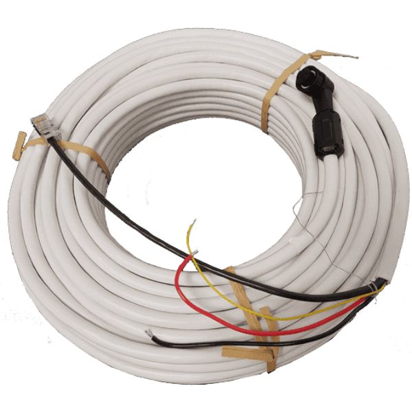 Navico 20m kabel til Halo & Nemesis, vist på blå baggrund.