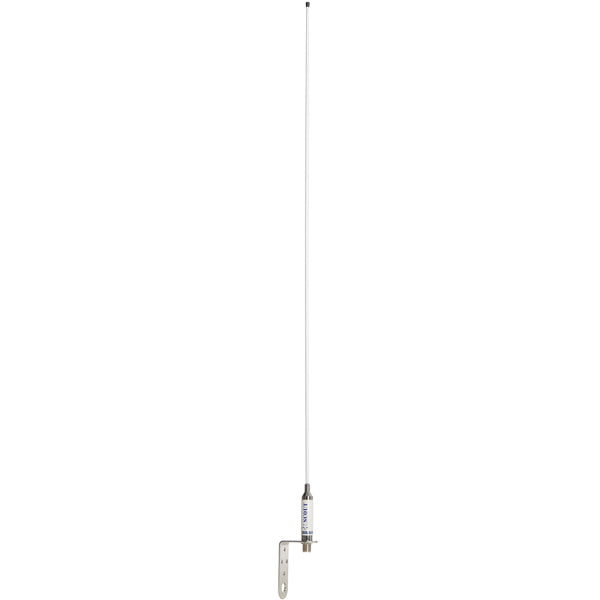 Scout KM-3F VHF glasfiber antenne 0,9m med aluminium vinkel beslag