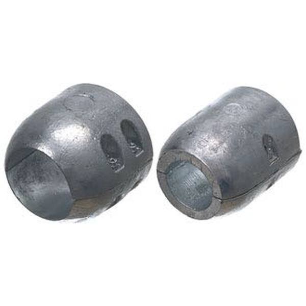 BAC, Wellenanode breit Zink, Ø 55/30 mm