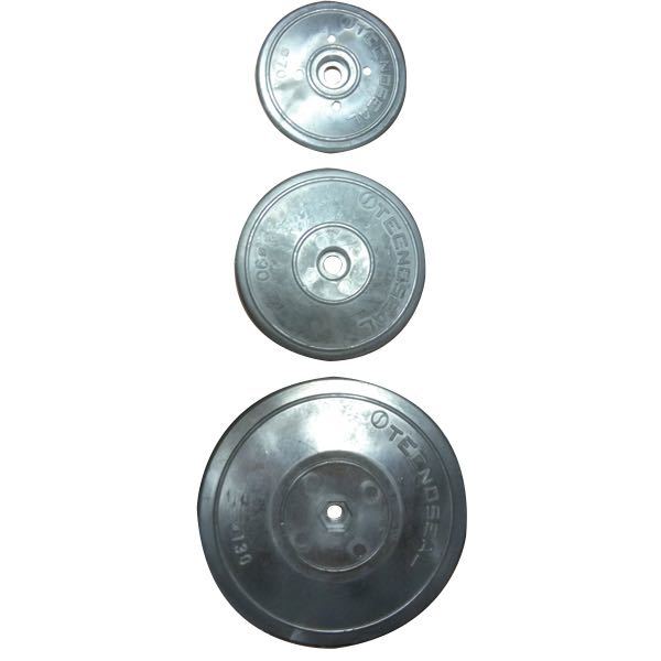 Tecnoseal, Platte Zink Ø130mm, 2 Stück, 1142000