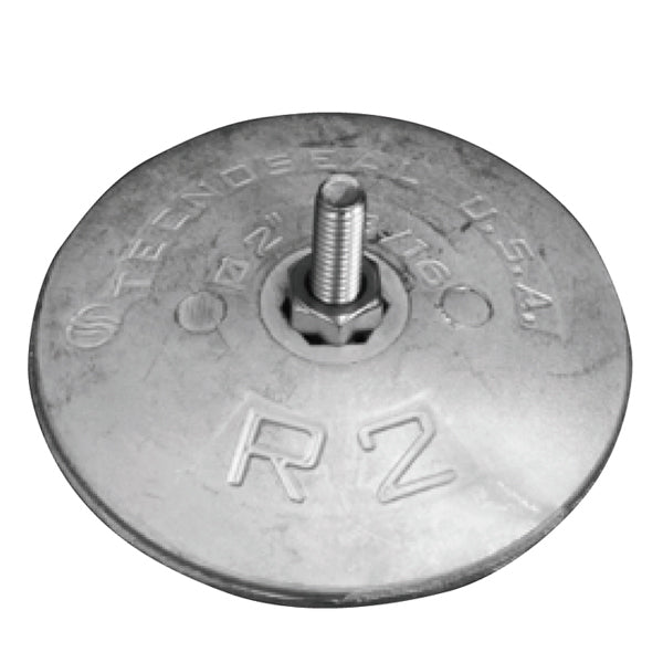 Tecnoseal, Aluminiumplatten-Anodensatz, Ø72mm, 11,0 mm hoch, 150 g, Ø1 11 mm, Ø2 75 mm