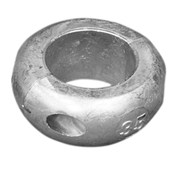 Tecnoseal, Achsanode Aluminium schmal, Ø35mm, H25mm, Ø66mm