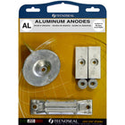 Tecnoseal alu anode kit til Honda på hvid baggrund