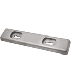 1852 zink anode set fra siden, klar til montering på Sealine 450.