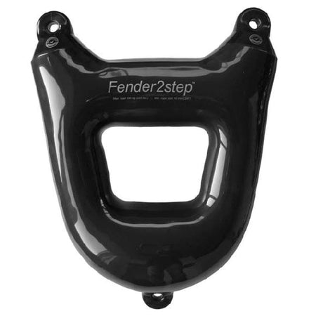 Dan-Fender Fender2step i sort farve vist set forfra