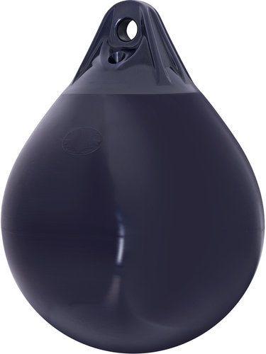 Polyform, Strawberry fender A1, Navy/navy top, 295x380mm, Ø 22mm, Auftrieb 13kg