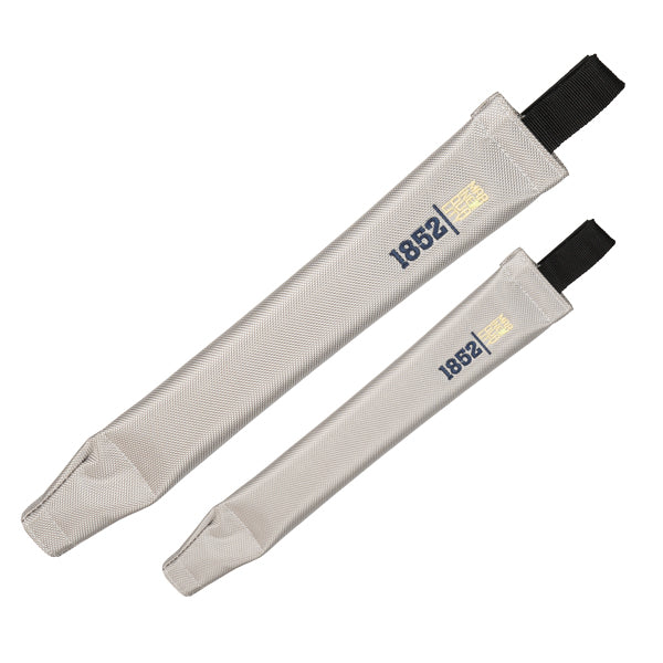 1852, Fadenschoner grau, 55 cm, 11 & 13 mm