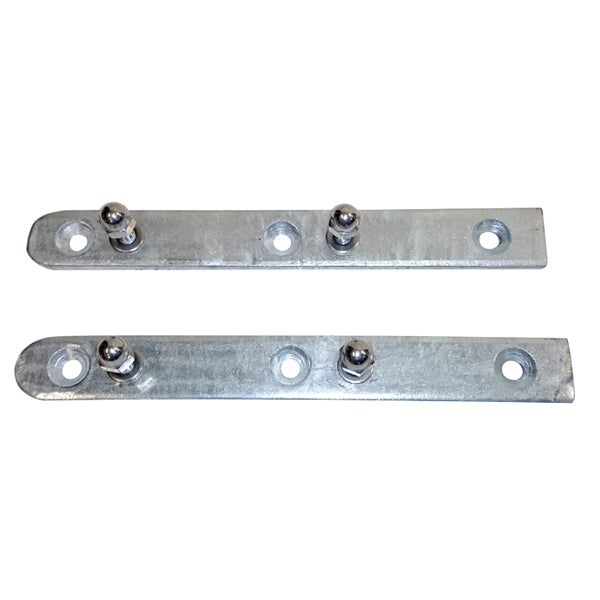 SeaTec, Beslag til brostige, Galv., Set of 2 pcs, Ekstrabeslag til 1160246