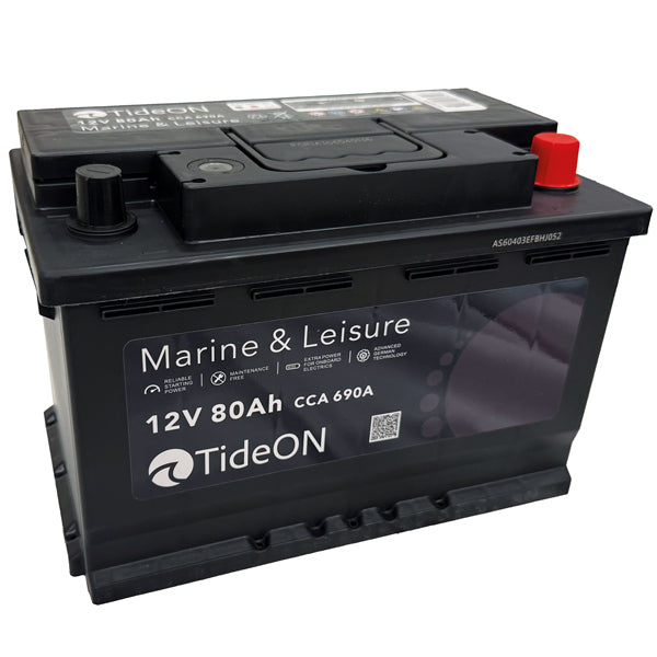 TideON, Combi MF Batteri 12V 80Ah