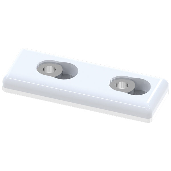 Hurley, Marine cover for Doppelbefestigungsplatte, one pair - passend für Chocks, H20 und H30