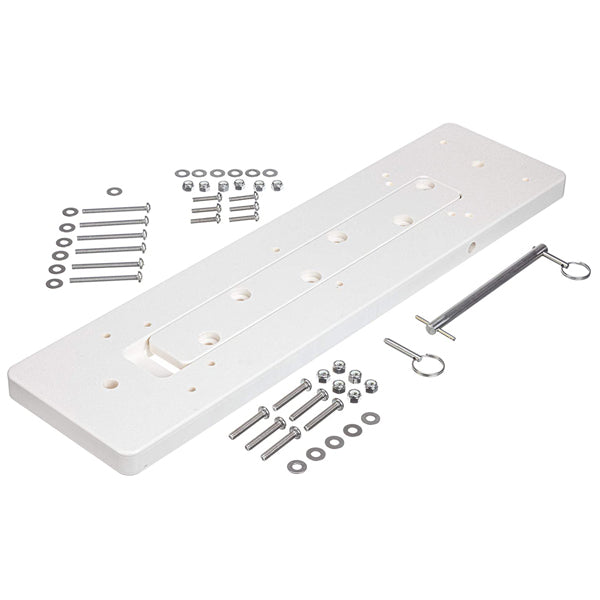 Halterung für Motorführung Salzwasser weiß