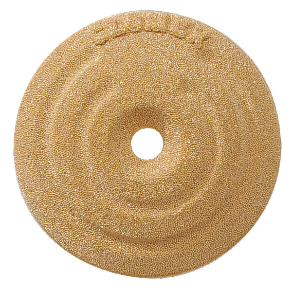 Glomex, Jordplade Ø 55 mm i gyldent sintret bronze inkl. skrue og bolt