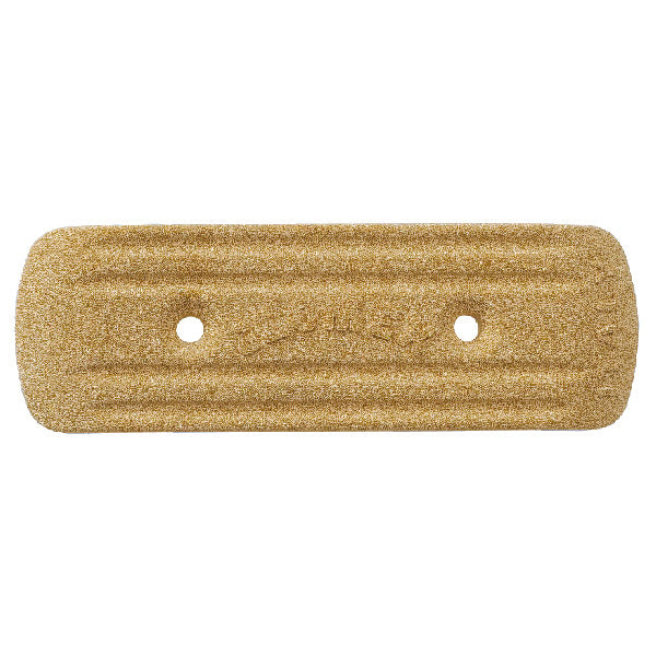 Glomex, Jordplade i gyldent sintret bronze 155 x 51 x 13 mm inkl. skrue og bolt