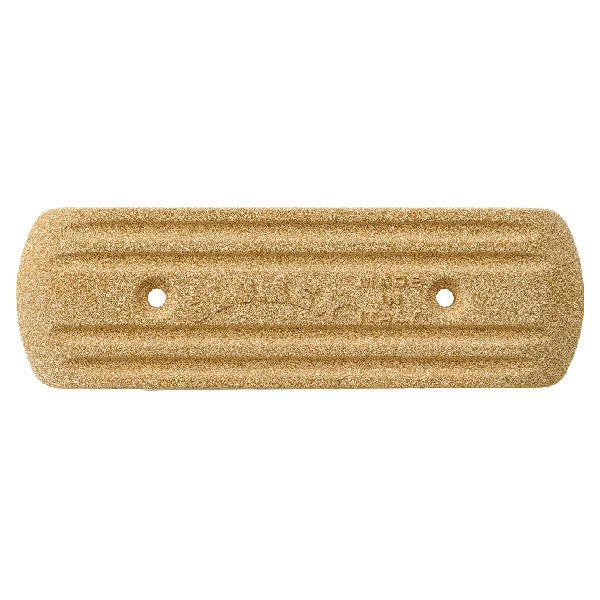 Glomex, Jordplade i gyldent sintret bronze 205 x 64 x 13 mm inkl. skrue og bolt