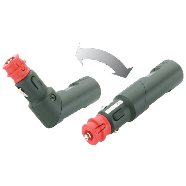 Pro Car, Universalstecker 8A mit Kipphebel, 12/24V, DIN EN ISO 4165