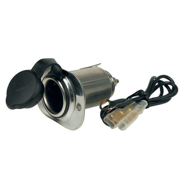 RF-Unterputzsteckdose, Edelstahl