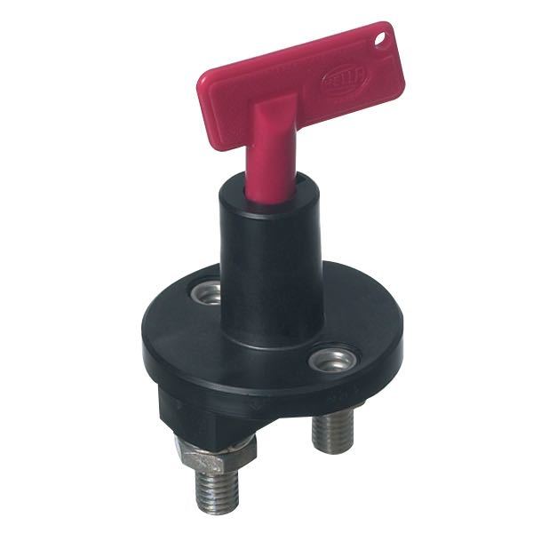 Hella, Hauptschalter mit losem Schlüssel, 1000 Ampere, 12V/24V, 10 mm Bolzen