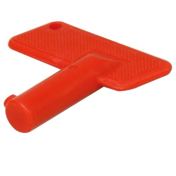 Hella, Zusatzschlüssel für Hauptschalter 1271000, Rot