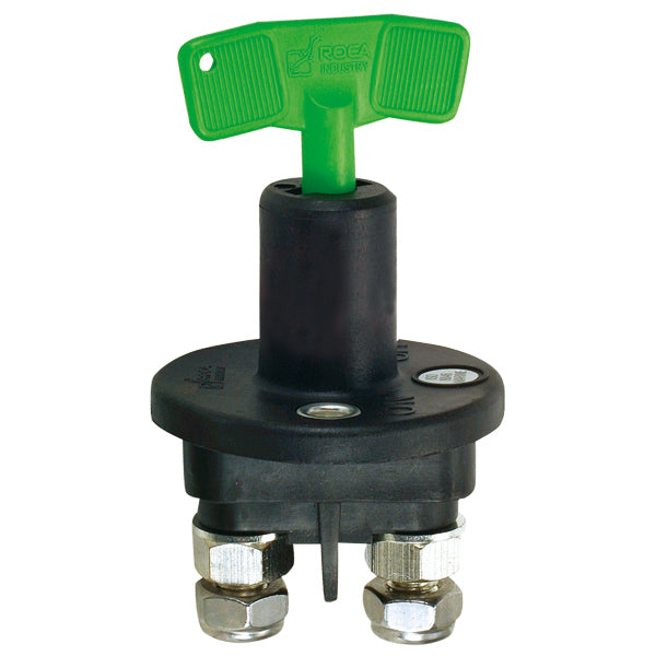 Roca, Hauptschalter gasdicht mit abziehbarem Schlüssel, 24V / 250 Amp, ISO 8846