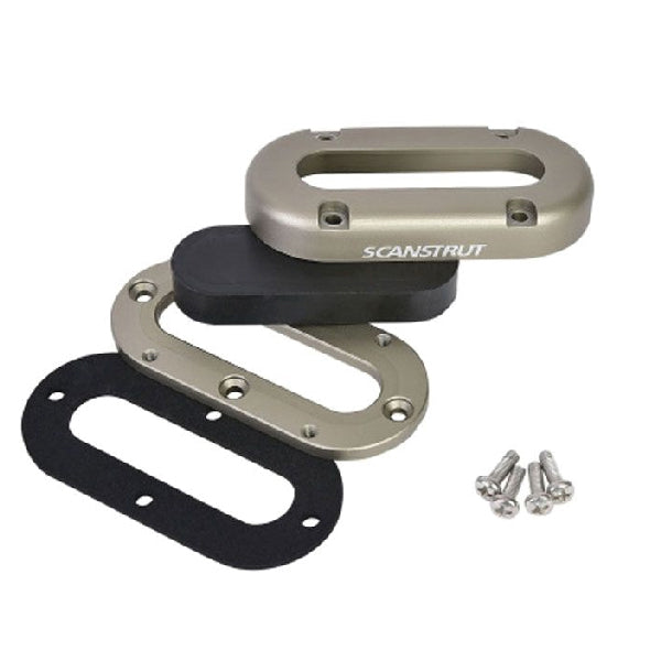 ScanStrut, Tülle für 4 x <15mm Drähte, Aluminium, IP68 (1 Stück), 47,5 mm x 17 mm x 99 mm