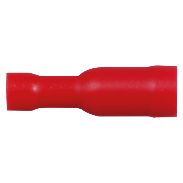 Federleiste rund rot, 4,0 mm, 10 Stück, 0,5 - 1,5 mm²
