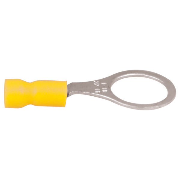 Ringverbinder gelb Loch 6,4 mm, 4,0 - 6,0 mm², 100 Stück