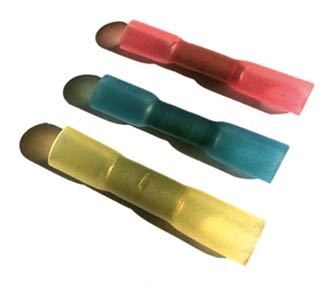 Kabelstecker mit Kleber Trockendichtung blau, 10 Stück