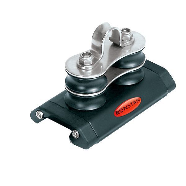 Ronstan, Shuttle mit Doppelsteuerblöcken, 500 kg, 1240 kg Bruchfestigkeit, RC11911, Serie 19