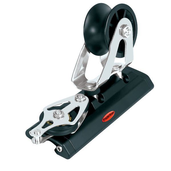 Ronstan, Genua-Wagen mit Block & Mitnehmer für 30 mm X-Schiene, RC13032