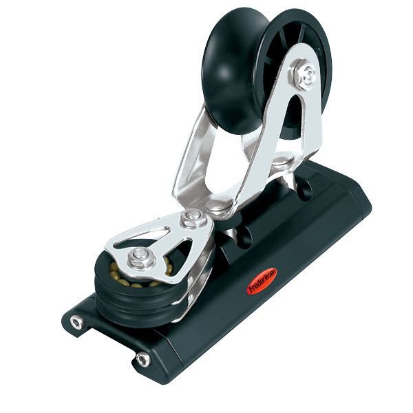 Ronstan, Genua Wagen mit Doppelblock, 30 mm X-Schiene, 200 mm, RC13033