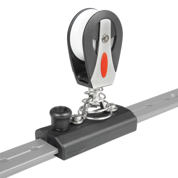 Ronstan, Genuawagen mit AP-Block, Serie 40, 25 mm T-Schiene, 400 kg, 80 mm