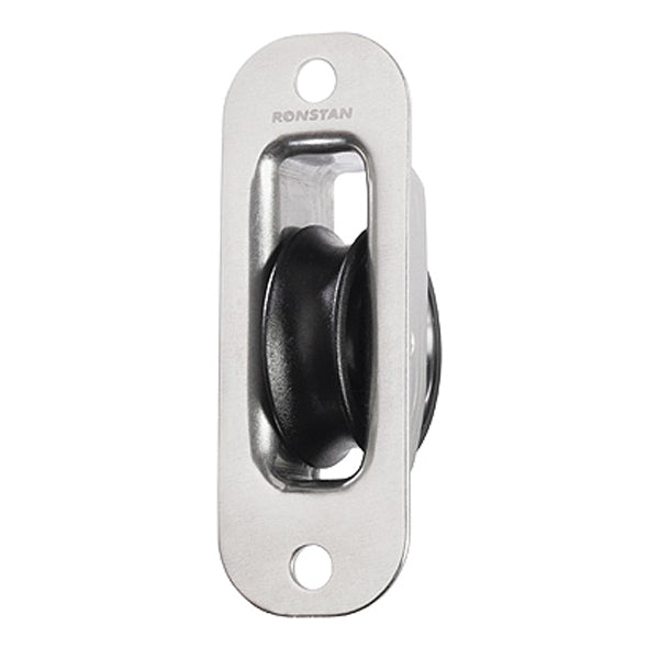 Ronstan, Durchführungsblock, Serie 30, 300 kg, 1100 kg Bruchfestigkeit, 8 mm Leitung/Draht, 30 mm Scheibendurchmesser