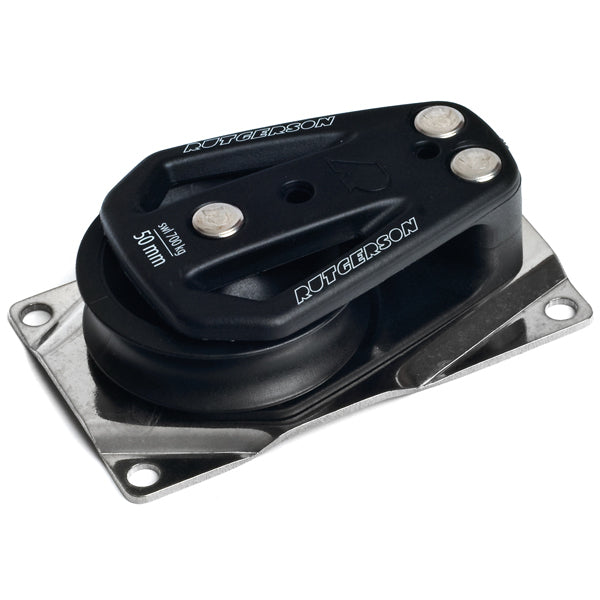 Rutgerson RAW Skildpadde blok 50mm flad plade