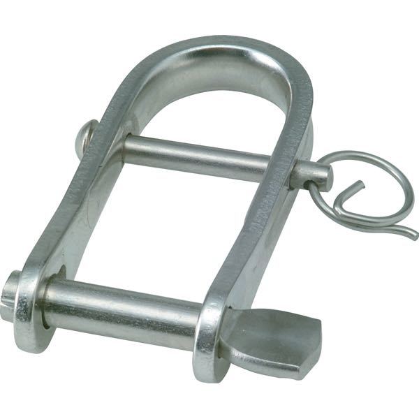 Blue Wave, Schlüsselschäkel mit Splint 5x23mm, Rostfreier Stahl, AISI 316, Bruchfestigkeit 700 kg